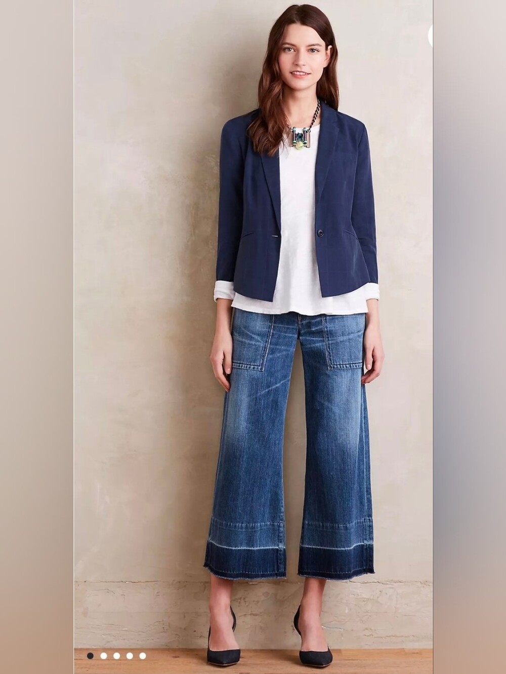 Citizens of Humanity Melanie High-Rise Wide-Leg Jeans, Size 27 - Picture 2 of 12